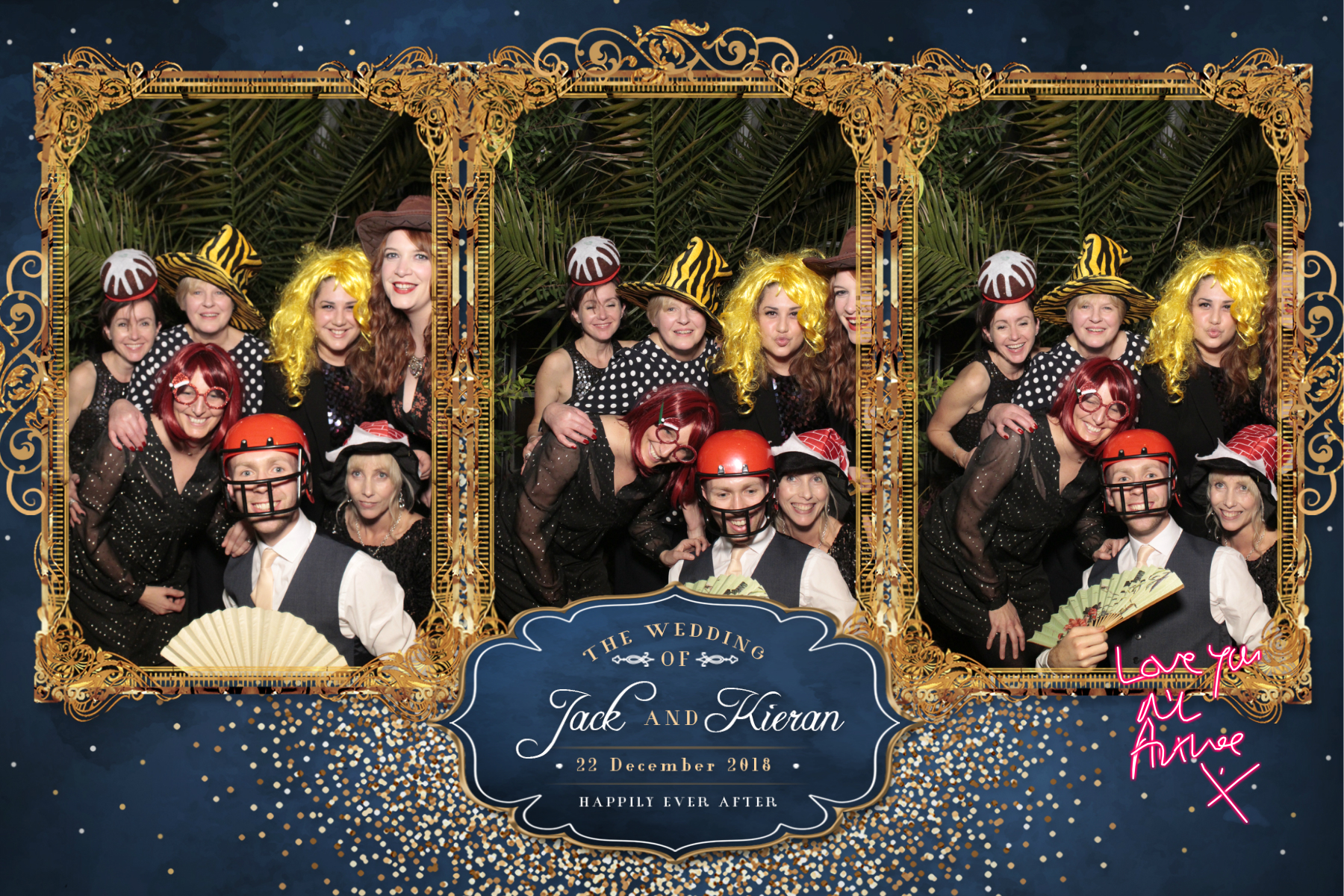 Jack and Kieran's Wedding | View more photos from the event at gallery.myphotoboothexperience.co.uk/u/MyPhotoBoothExperienceLtd/Jack-and-Kierans-Wedding